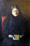 Eufrozyna Szyszkowska Nałęcz Dobrowolska, matka Marcelego malarza, który namalował ten portret około 1904 roku. I498